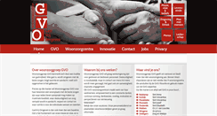 Desktop Screenshot of gvo.be
